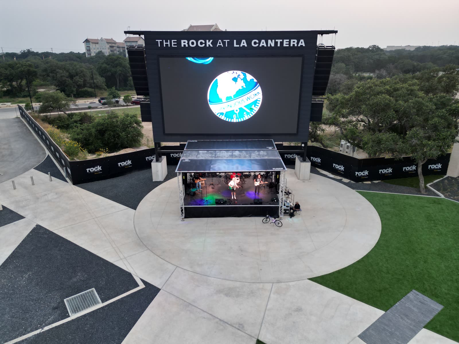 Concert stage at The Rock at La Cantera