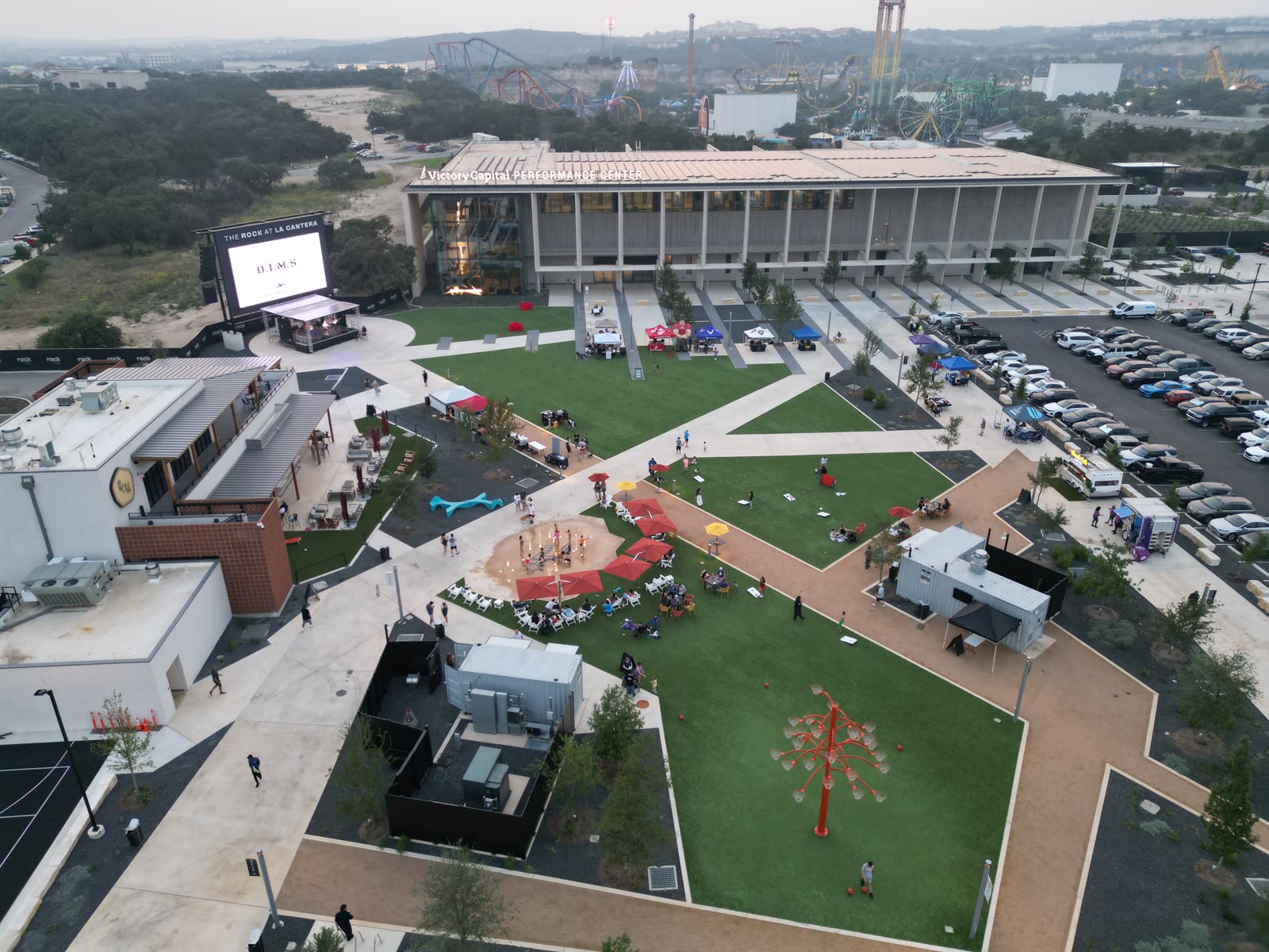 Venue campus aerial