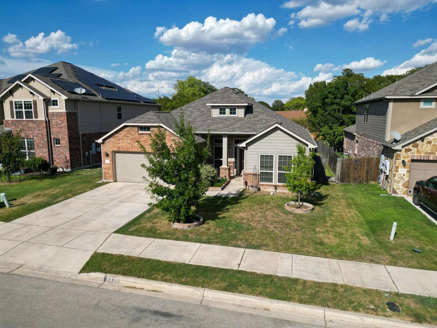Residential aerial view